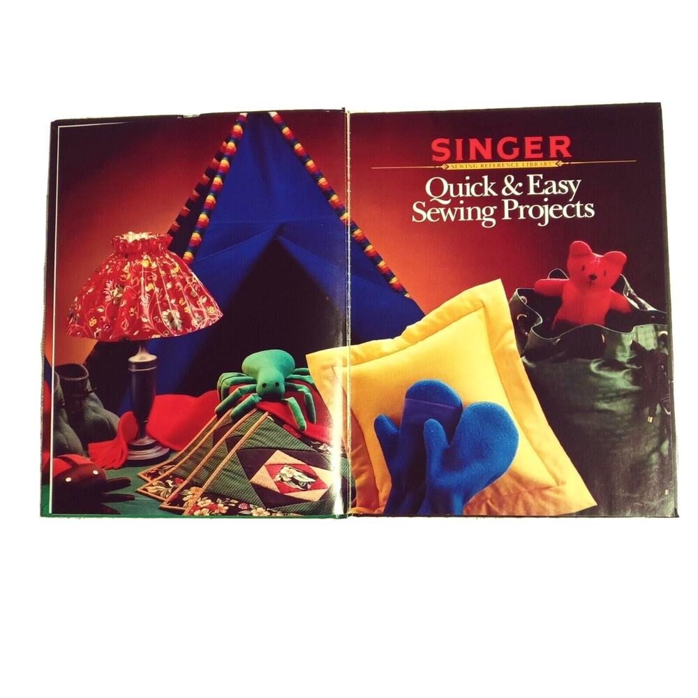 🧵Singer Sewing Book Quick Easy👗👚 Sewing Projects Craft Reference Library VTG - Picture 3 of 10